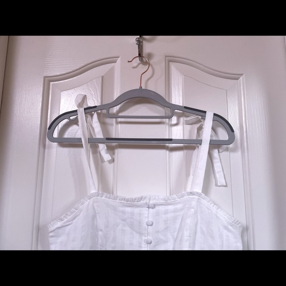 & Other Stories White Smocked Dress Size 12 - Picture 4 of 10